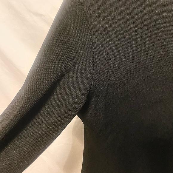 Black Long Sleeve Polo shirt, size M - Picture 6 of 8